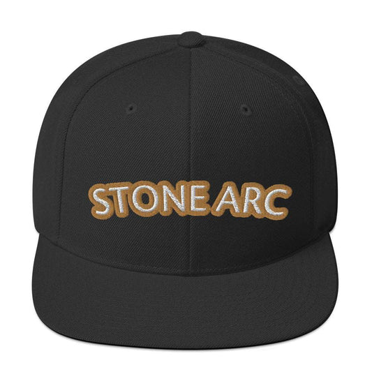 Stone Arc Snapback Hat