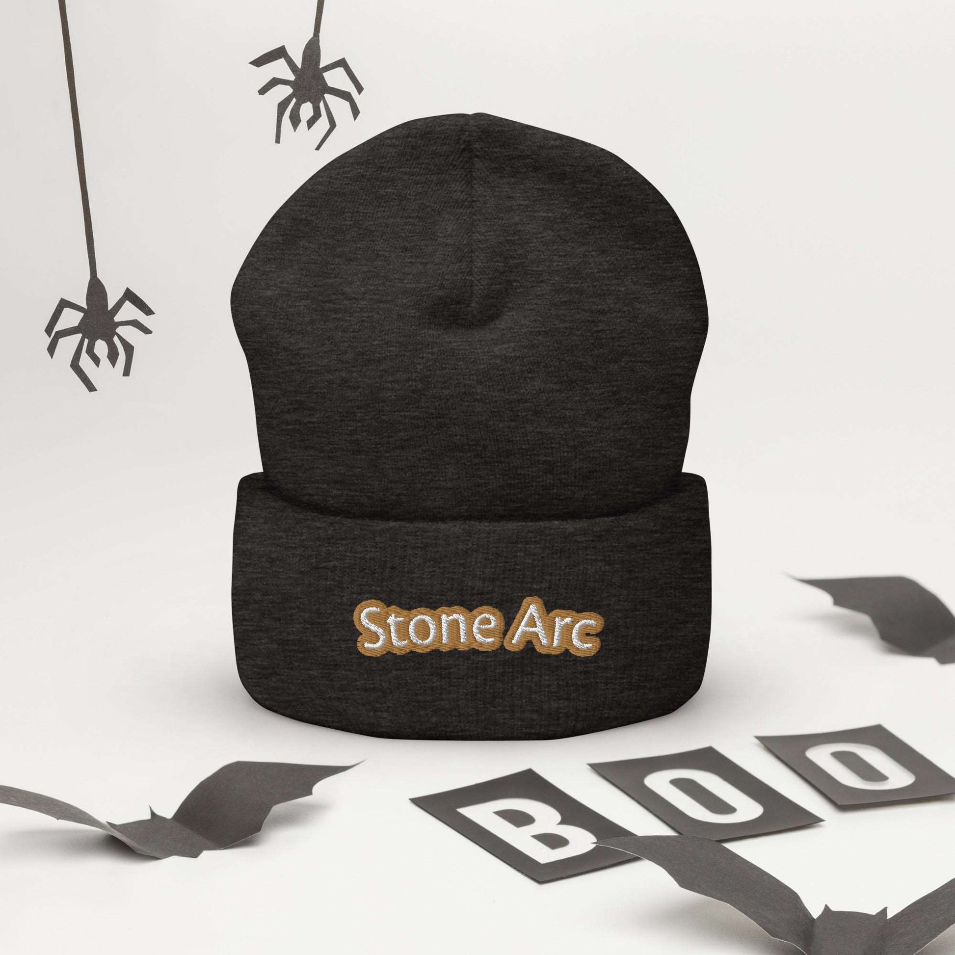 Stone Arc Cuffed Beanie