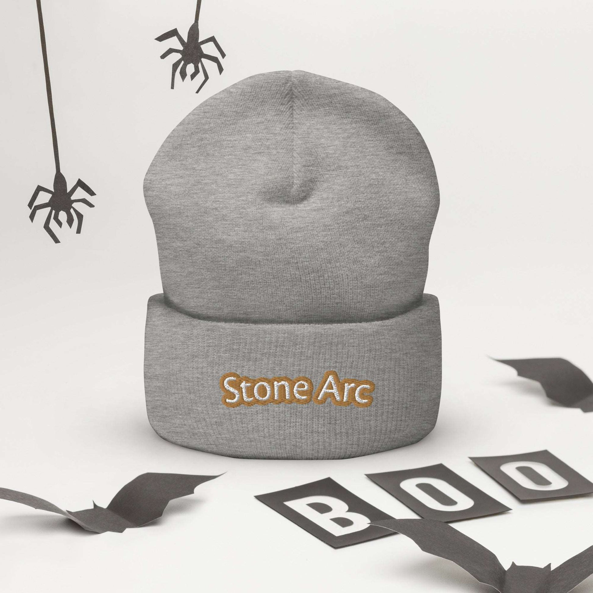Stone Arc Cuffed Beanie