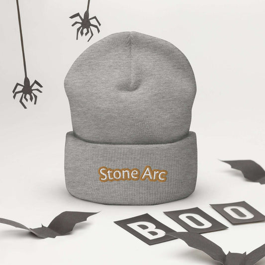 Stone Arc Cuffed Beanie