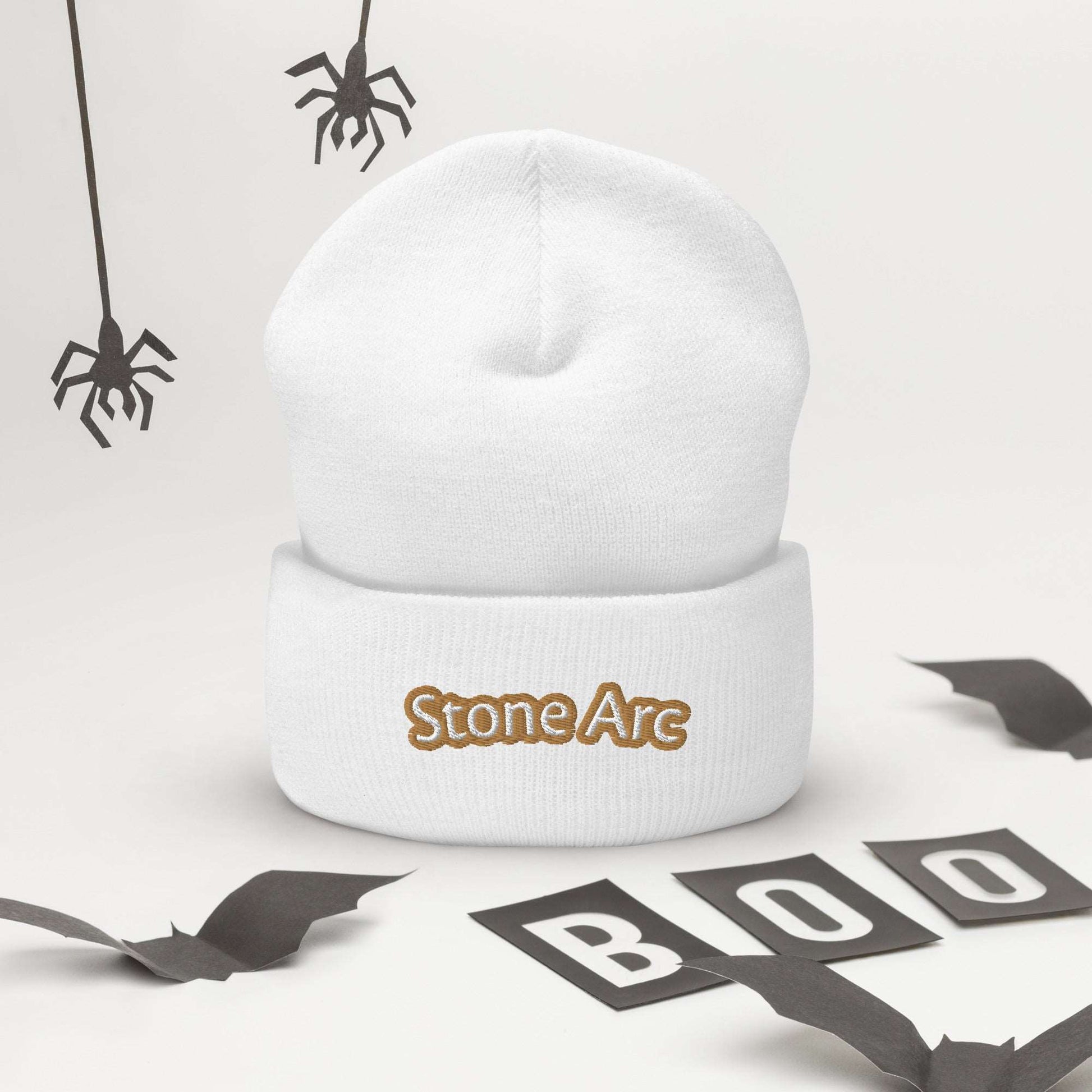 Stone Arc Cuffed Beanie